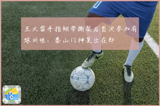 王大雷手指韧带撕裂后首次参加有球训练，泰山门神复出在即