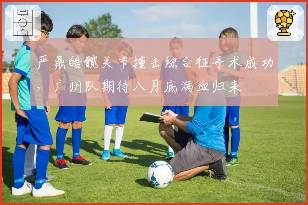 严鼎皓髋关节撞击综合征手术成功,广州队期待八月底满血归来